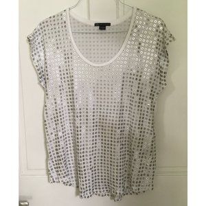 Armani Exchange Scoop Neck Sleeveless Tee